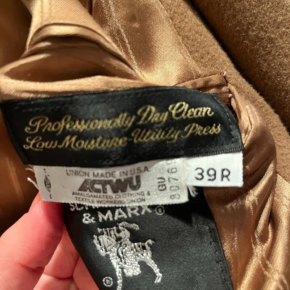 Hart Schaffner Marx Wool Coato